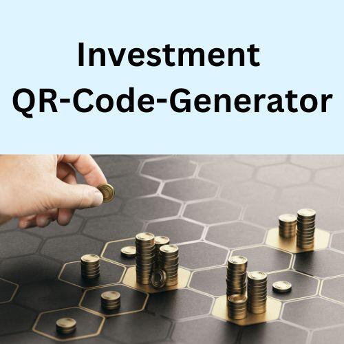 Investment QRCodeGenerator